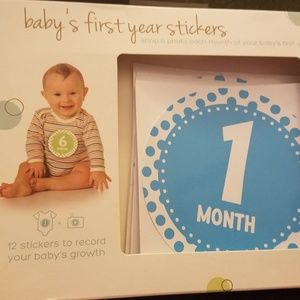 Stickers month to moth sold